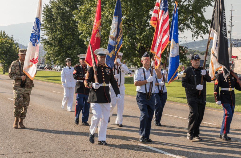 Veterans Homecoming Parade in Pigeon Forge, TN