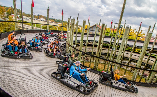 The Track Pigeon Forge - Go-Karts, Bumper Boats, Rides & More