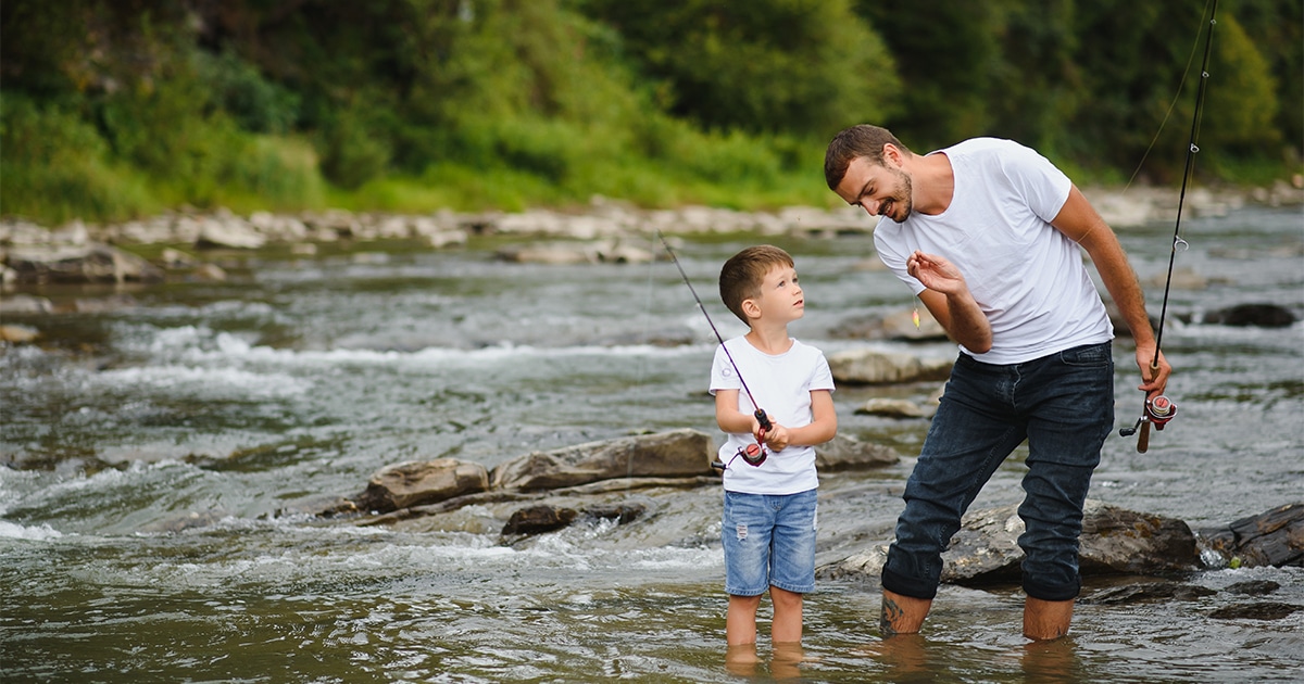 Test your angling skills with an afternoon of fishing in Great Smoky Mountains National Park