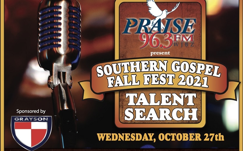 Southern Gospel Fall Festival 2021 Talent Search