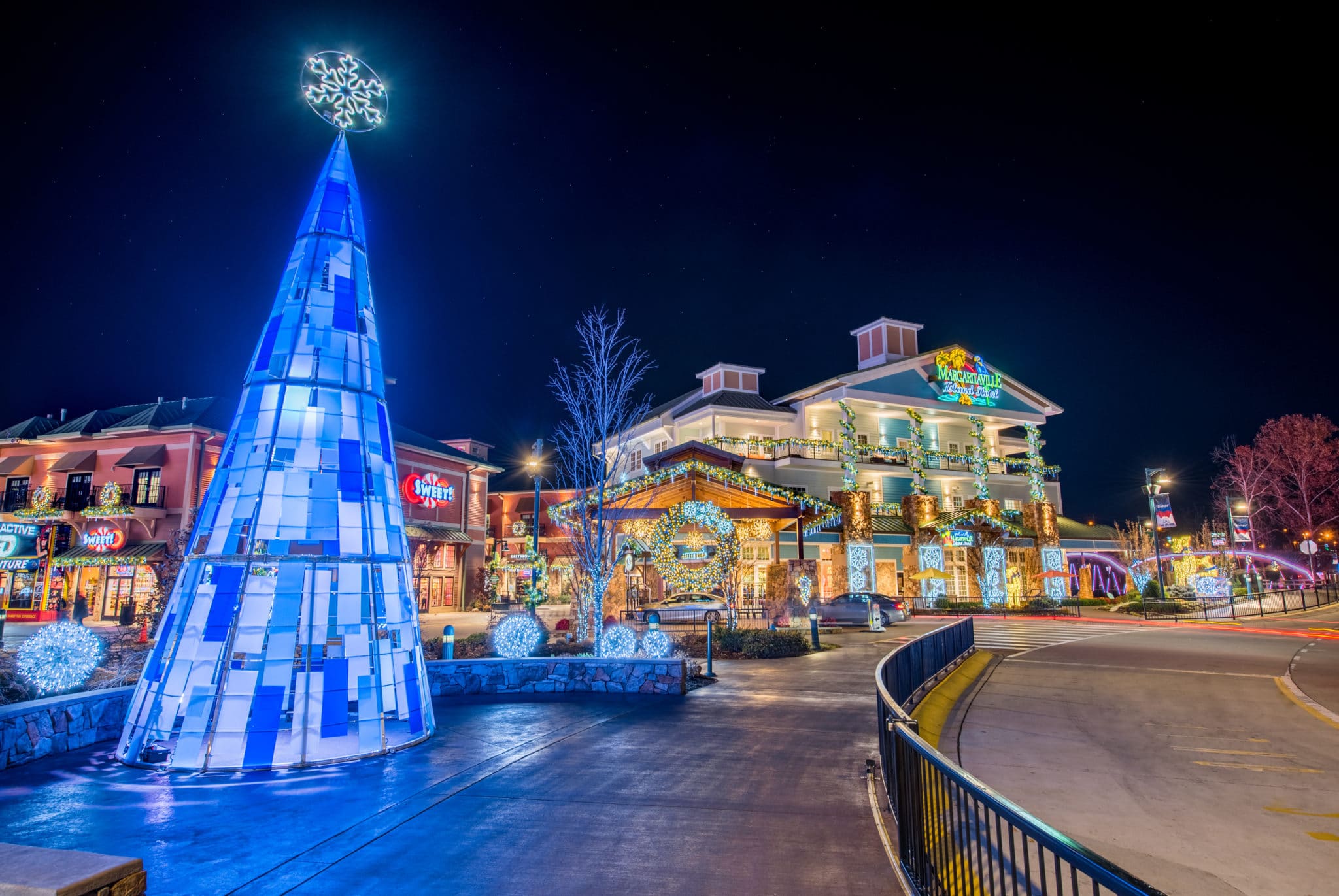 Winterfest at The Island in Pigeon New Tree & Fountain Show