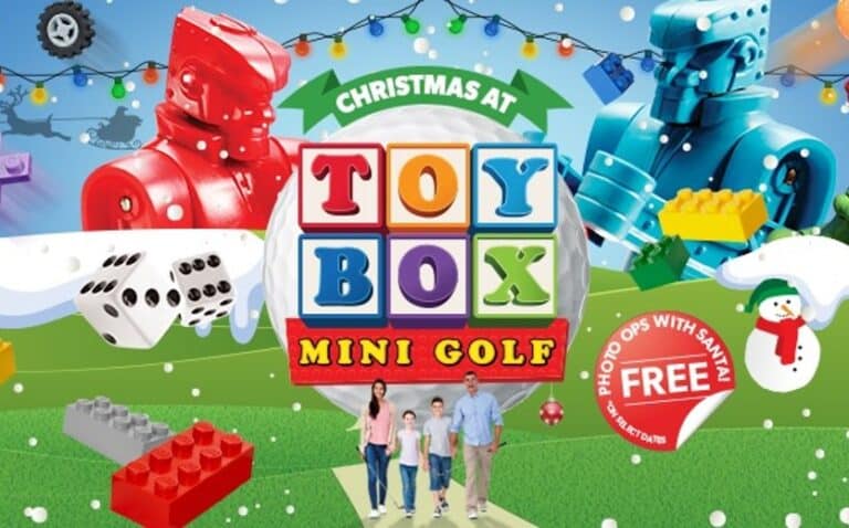 Christmas at Toy Box Mini Golf | Pigeon Forge, TN