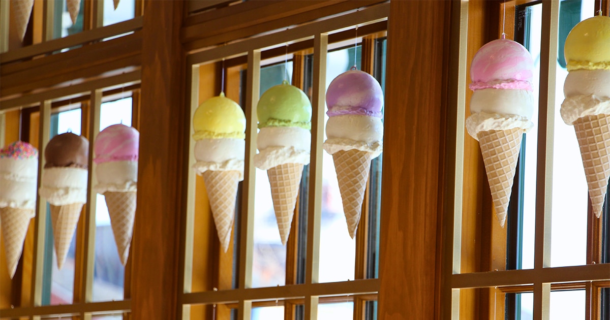 Celebrate National Ice Cream Month during July in Pigeon Forge