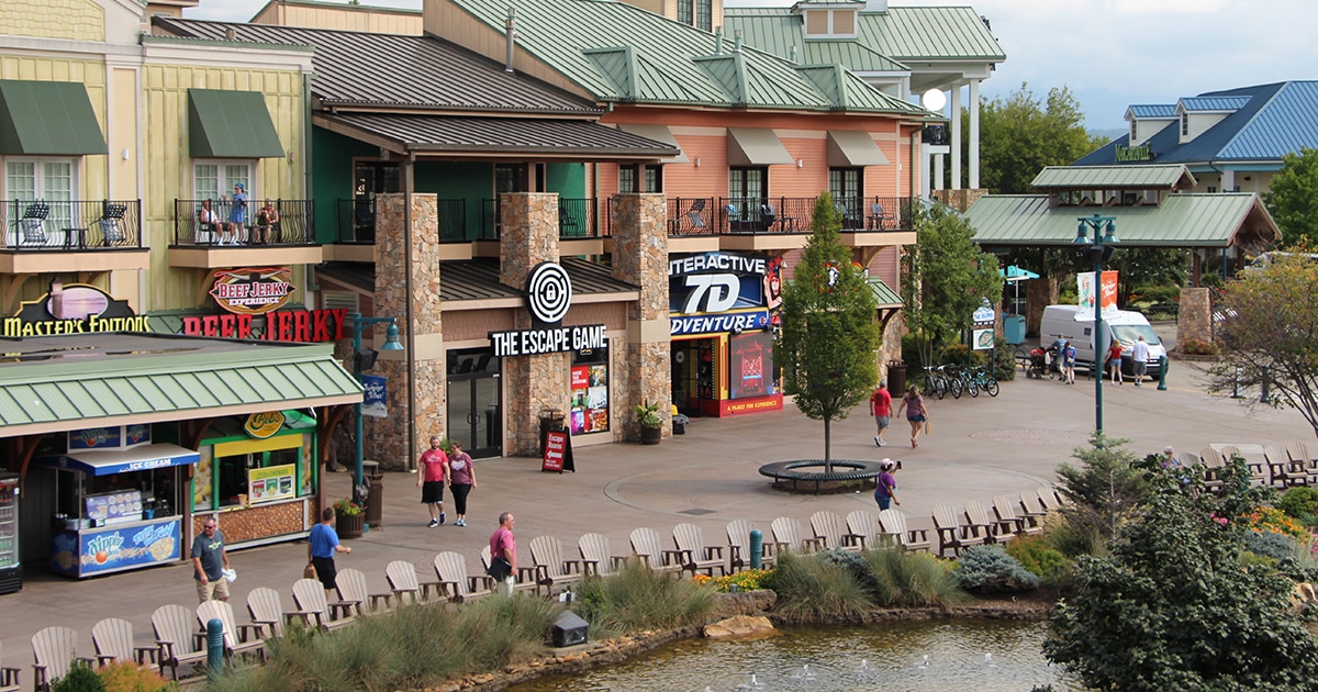 Shopping at The Island in Pigeon Forge