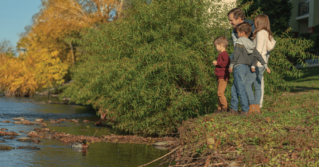 image of family at Patriot Park