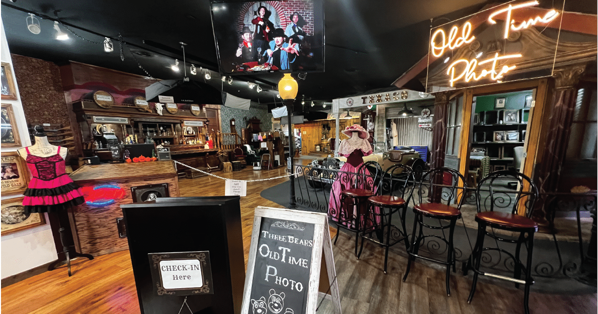 image of inside of Three Bears General Store