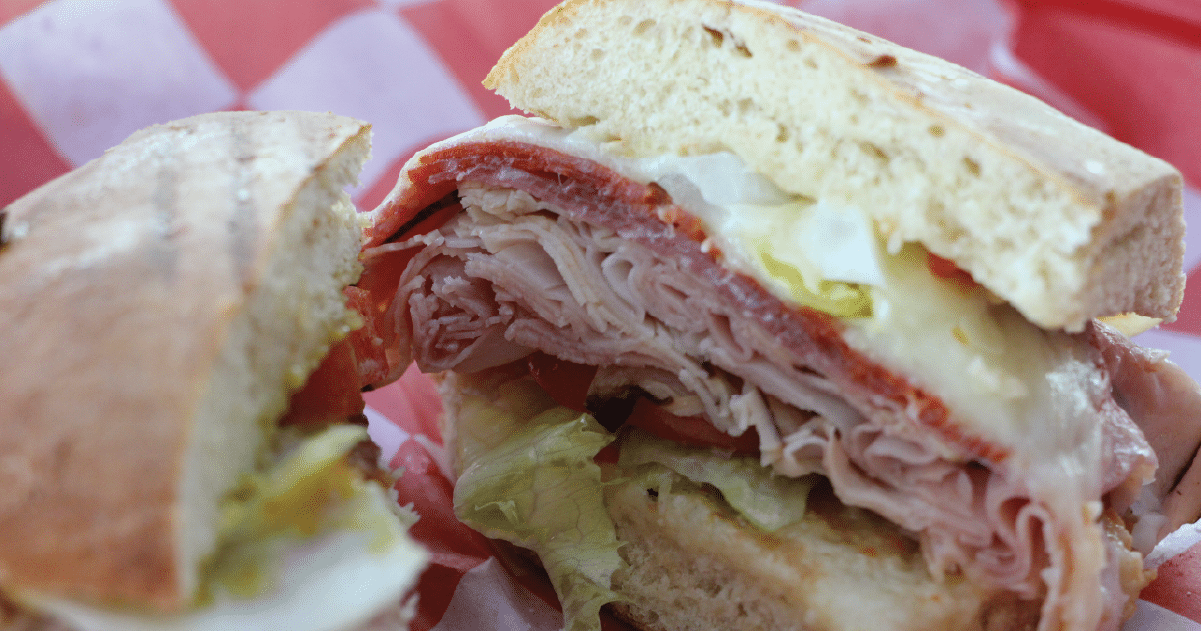 image of sandwich from Pigeon Forge Deli