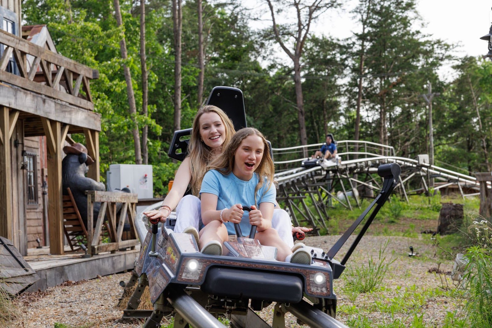 image of mountain coaster ride at pigeon forge